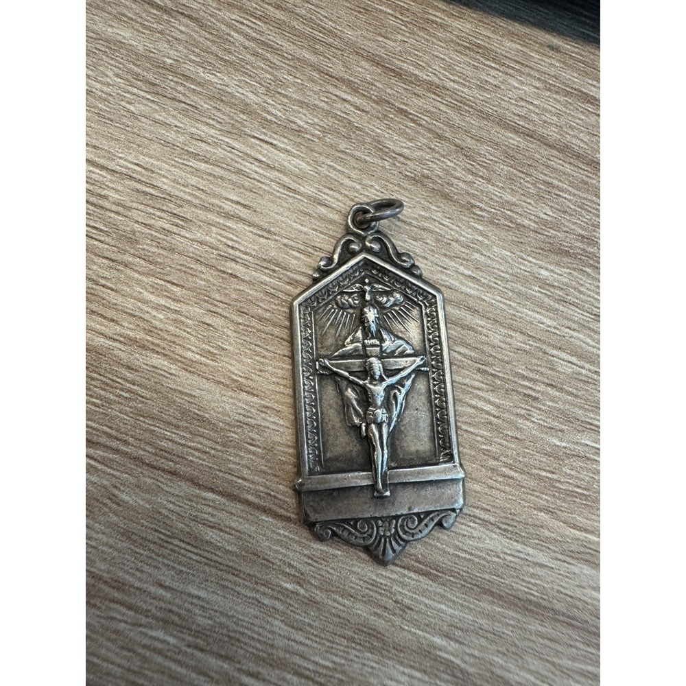50 Days Of Indulgence Religious Medal Sterling